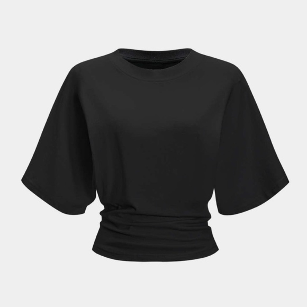 Micas Round Neck Short Sleeve T-Shirt M 3-21